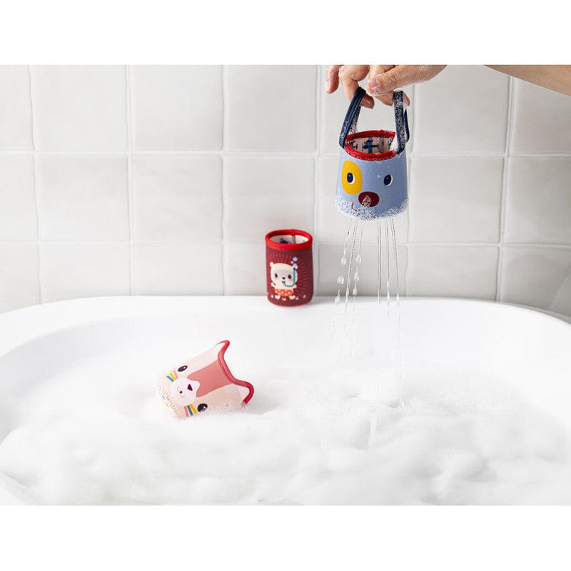 Jules & Friends β Set of 3 Soft Bath Cups πΆπ±π¦