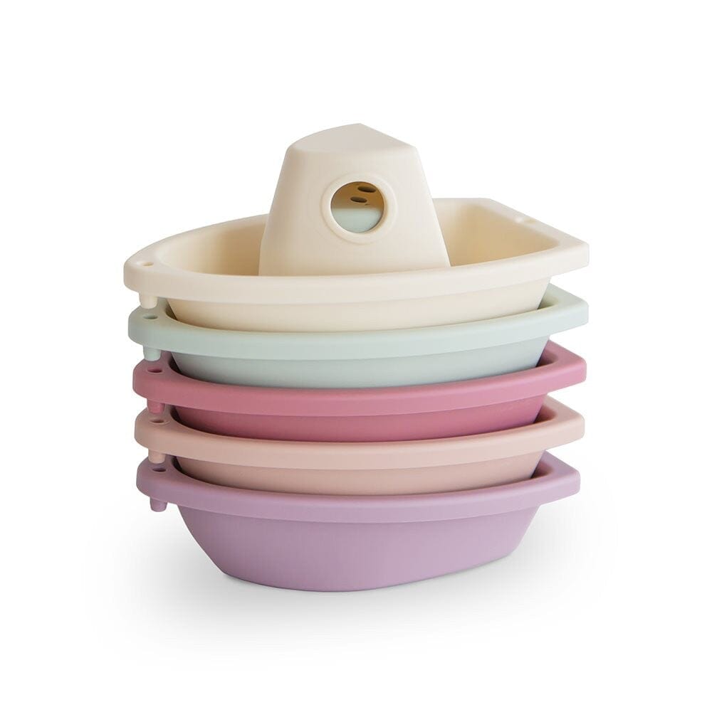 Stackable Bath Boats ā Set of 5 š¢š